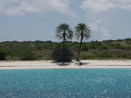 Le mouillage de Blanquilla..