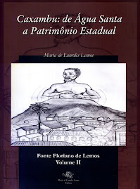 Livro sobre Caxambu-MG de Maria de Lourdes Lemos