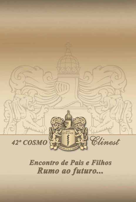 Folder do 42° COSMO Encontro de Pais e Filhos- Rumo ao Futuro...