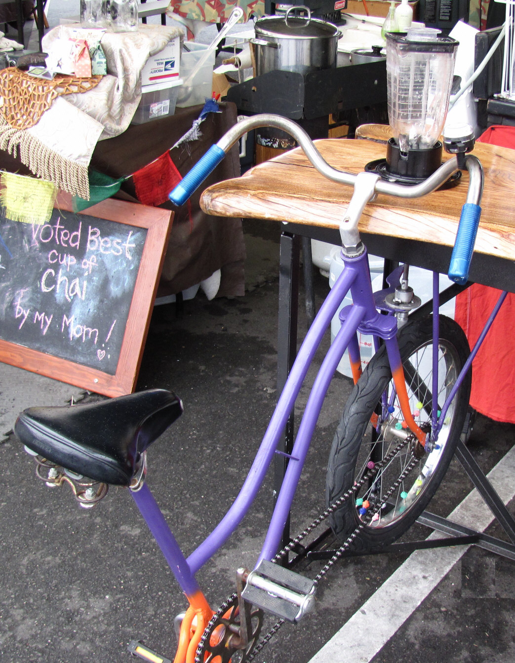 Editorials from Theslowlane Bicycle powered blender