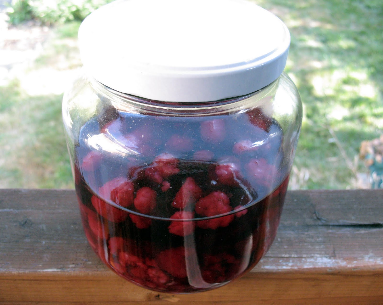 Raspberry Liqueur Recipe mostly foodstuffs