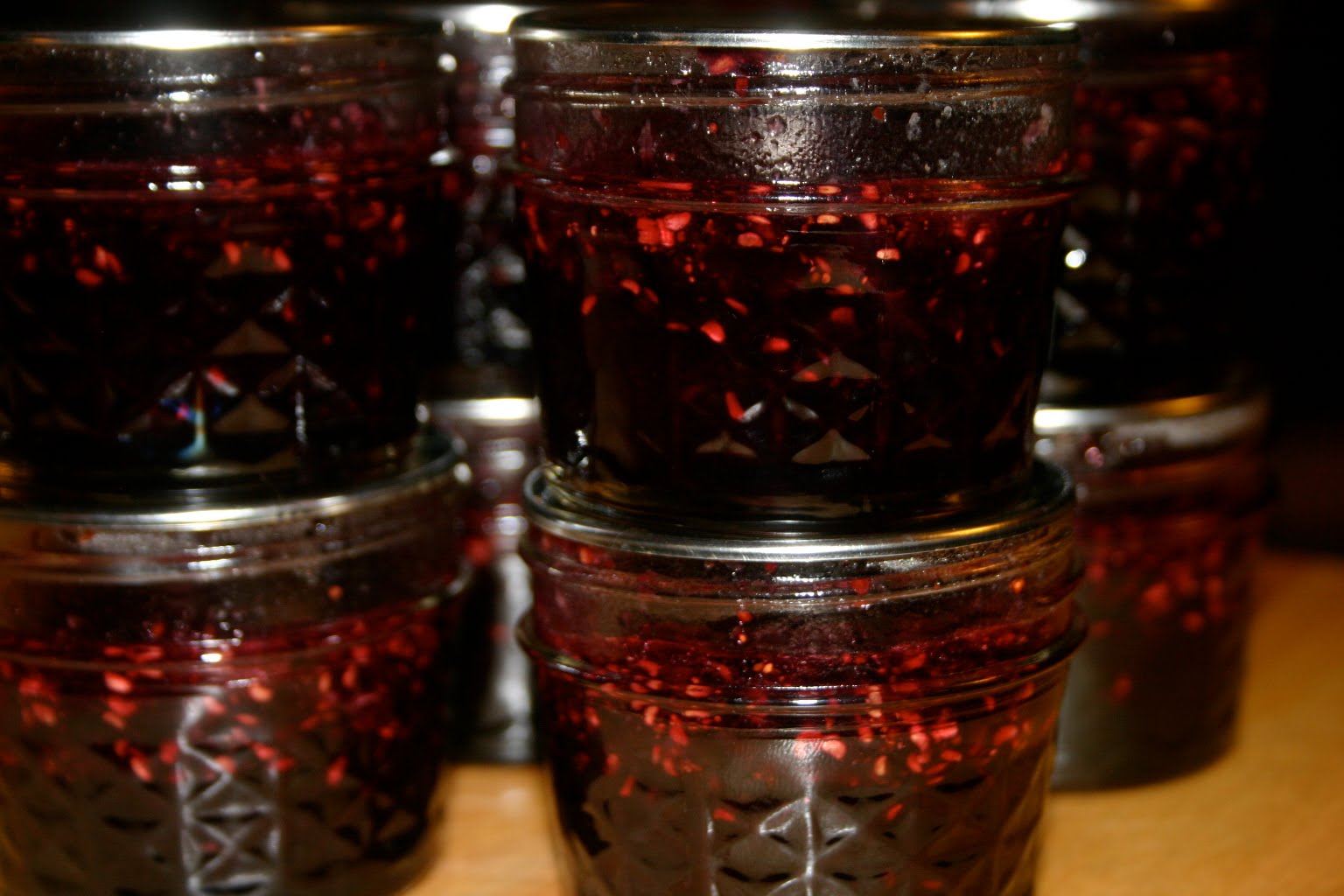 Small Measure BlueberryRaspberry Jam with Allspice & Rum