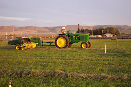 BALING OUR HAY