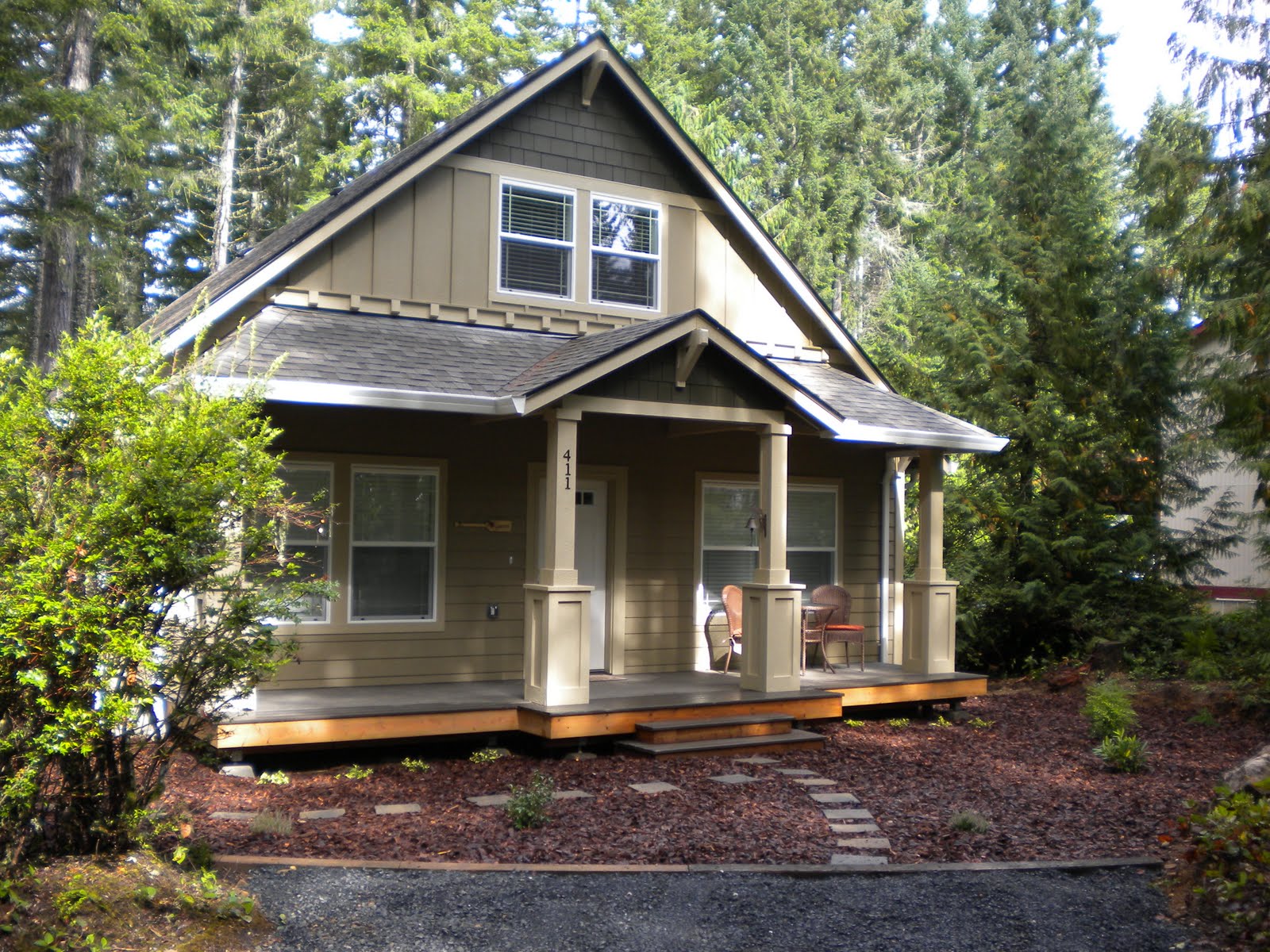 Building our vacation home: Landscaping completed!