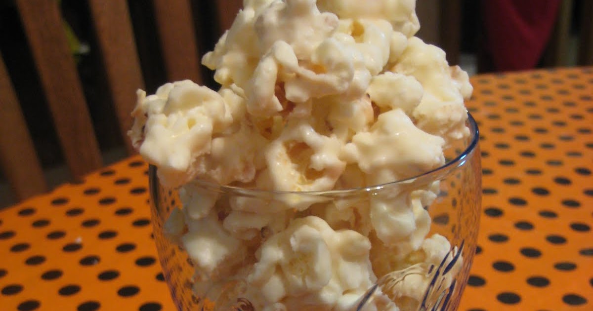 Adventures With Marzipan Almond Bark Popcorn