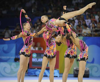 rhythmic gymnastics group