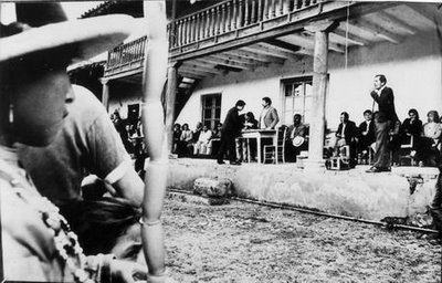 La hacienda de Angasmarca intervenida por la Reforma Agraria - año 1970.