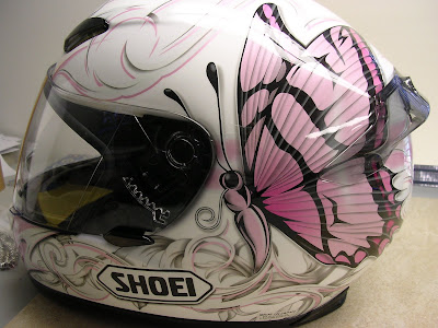 shoei butterfly helmet