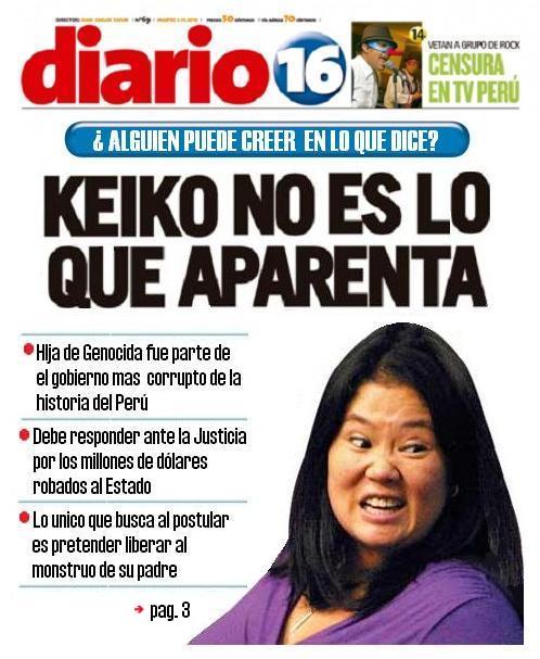 Keiko Presidenta del Perú? Keiko+Fujimori+asesina