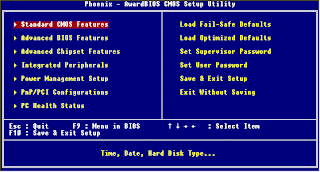 Setting Bios Cara Atur AWARD Bios Supaya booting dari CD room