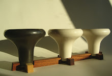 J vases combination with wood plate