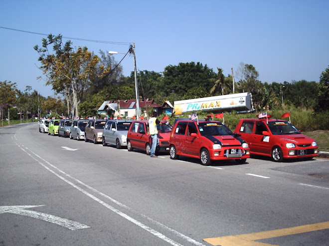 konvoi nak bergerak ke pusat bandar MELAKA bersejarah