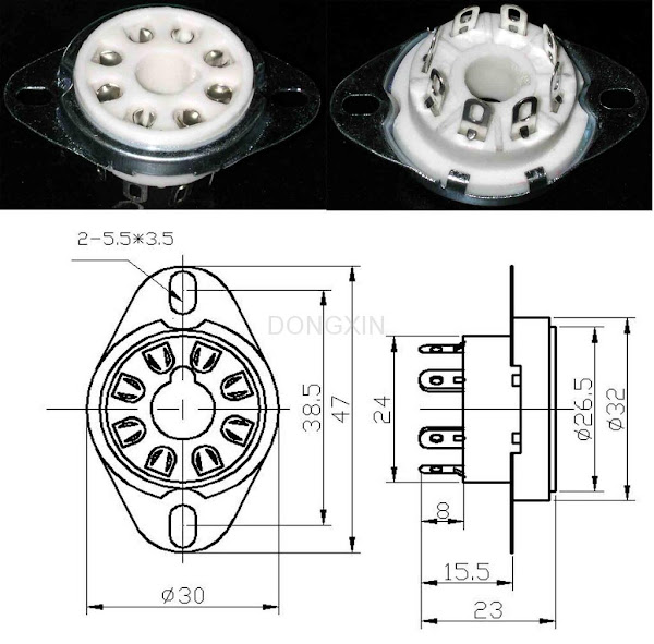 8 pin socket for chassis