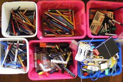 Pencils And Textas
