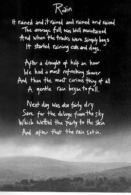 rain poems rain poems