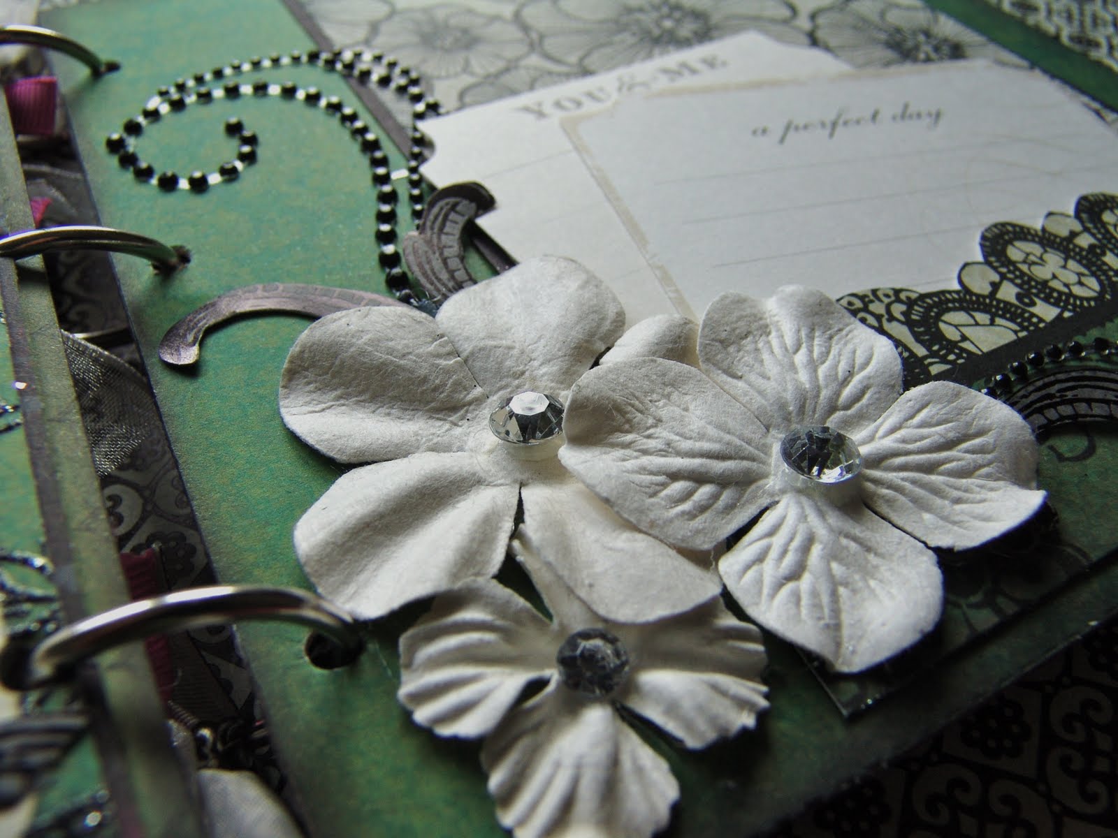 ♥ Scrapn4mygirlz Beautiful Butterfly Scrapbook Album