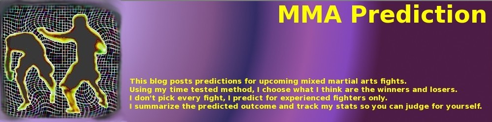 MMA Prediction