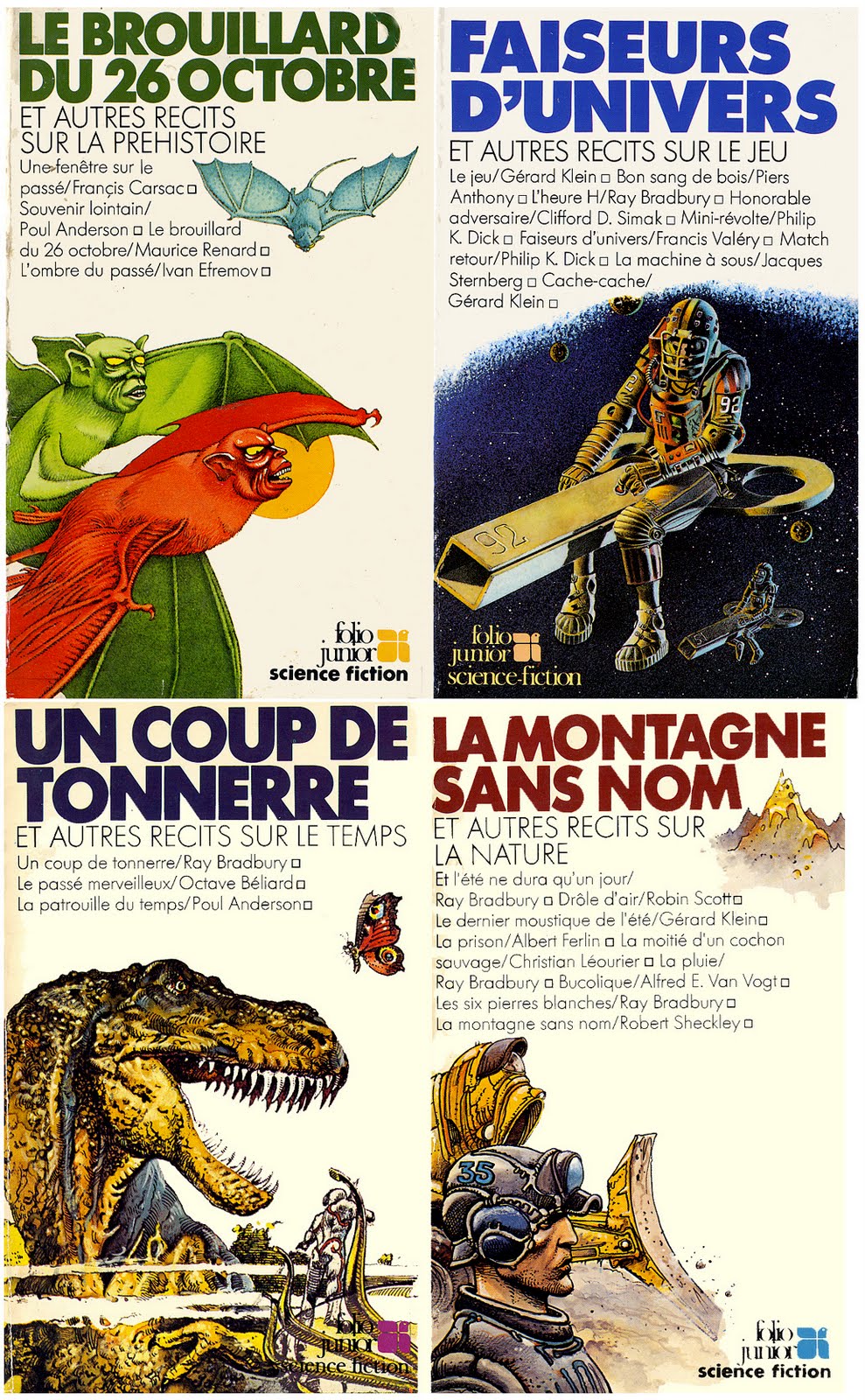 Eclectisme Collection "Folio Junior ScienceFiction" (Gallimard Jeunesse)