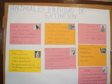 Mural de los animales en peligro de Extinción