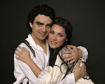 Anna and Rolando dressed as Roméo et Juliette 2007