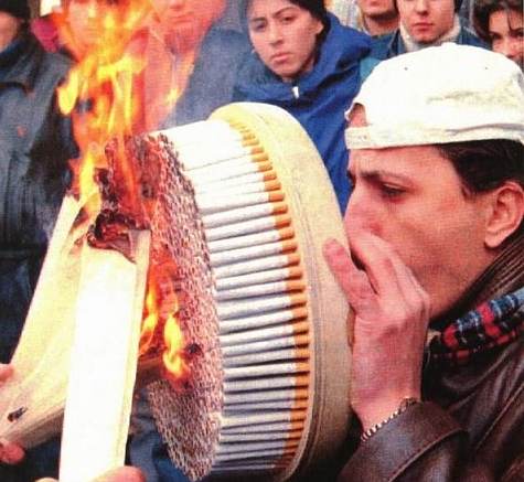 Cigarette Cut Out