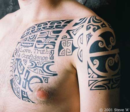 tattoo polynesian. Polynesian Tribal Tattoo