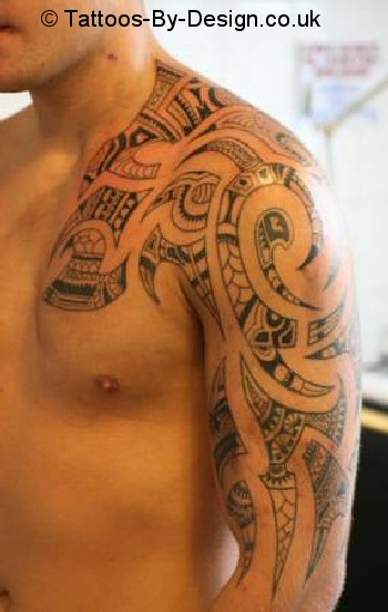 s between some of the Polynesian tattoos, the Maori Tattoos and the Samoan