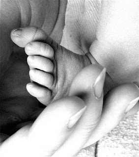 newborn foot