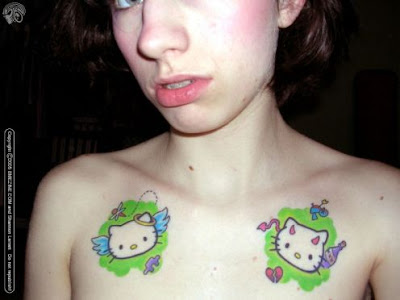 Hello Kitty Tattoo,Tattoo Sexy Girls