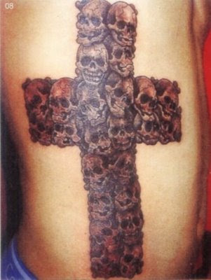 jesus on the cross tattoo by Mirek vel Stotker