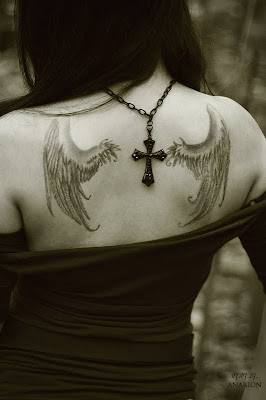 Dark Angel Tattoo Design Picture