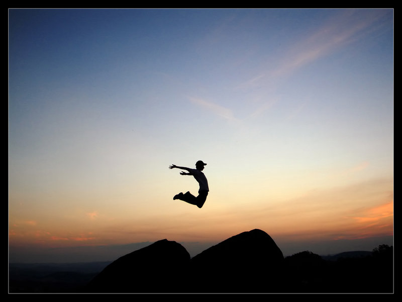 jump out and end his life,