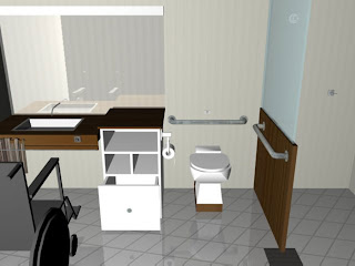 Imagem de um banheiro planejado
