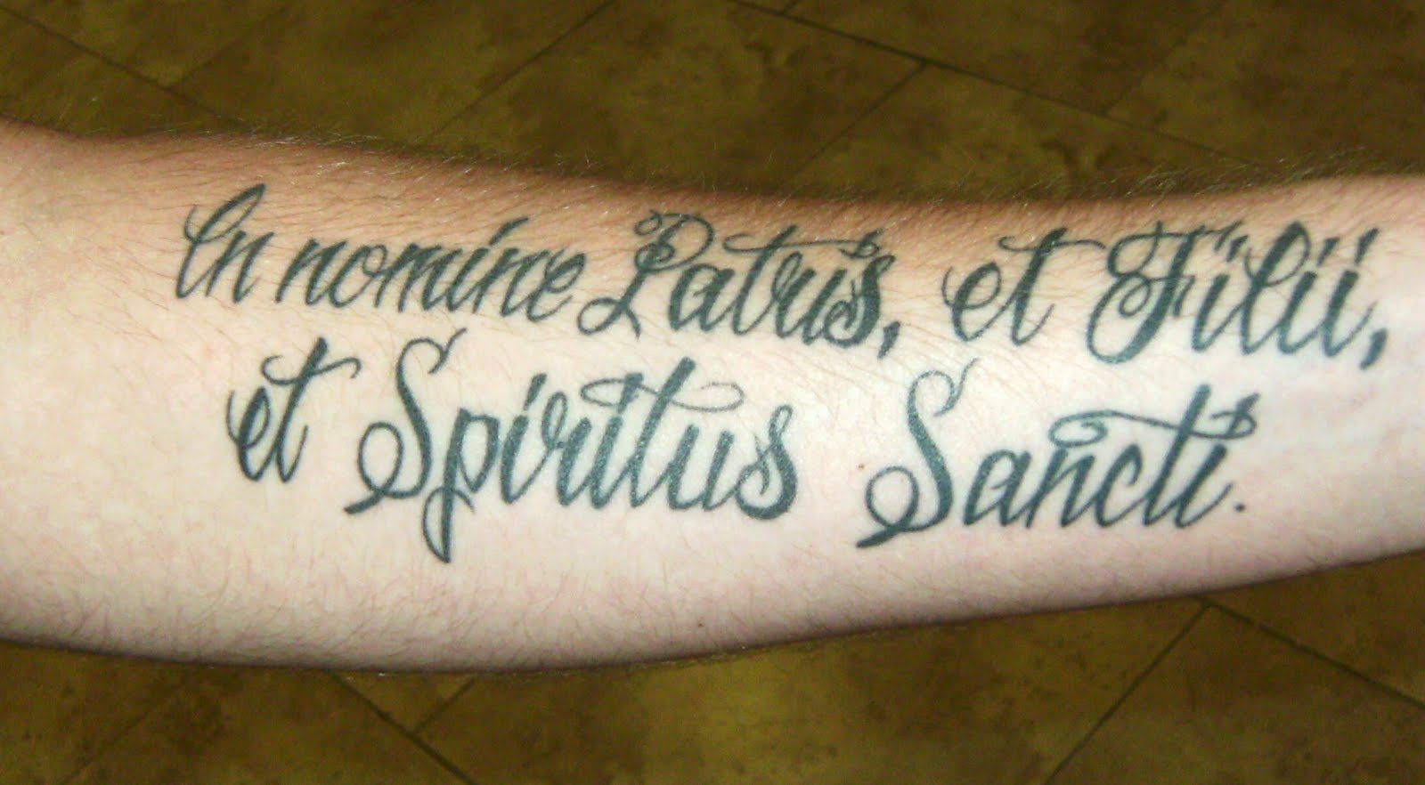 Spiritus Sanctus Tattoo