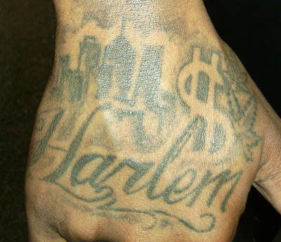Hand Tattoos   on Part Of The Tattoo Which Rests On Grover S Hand