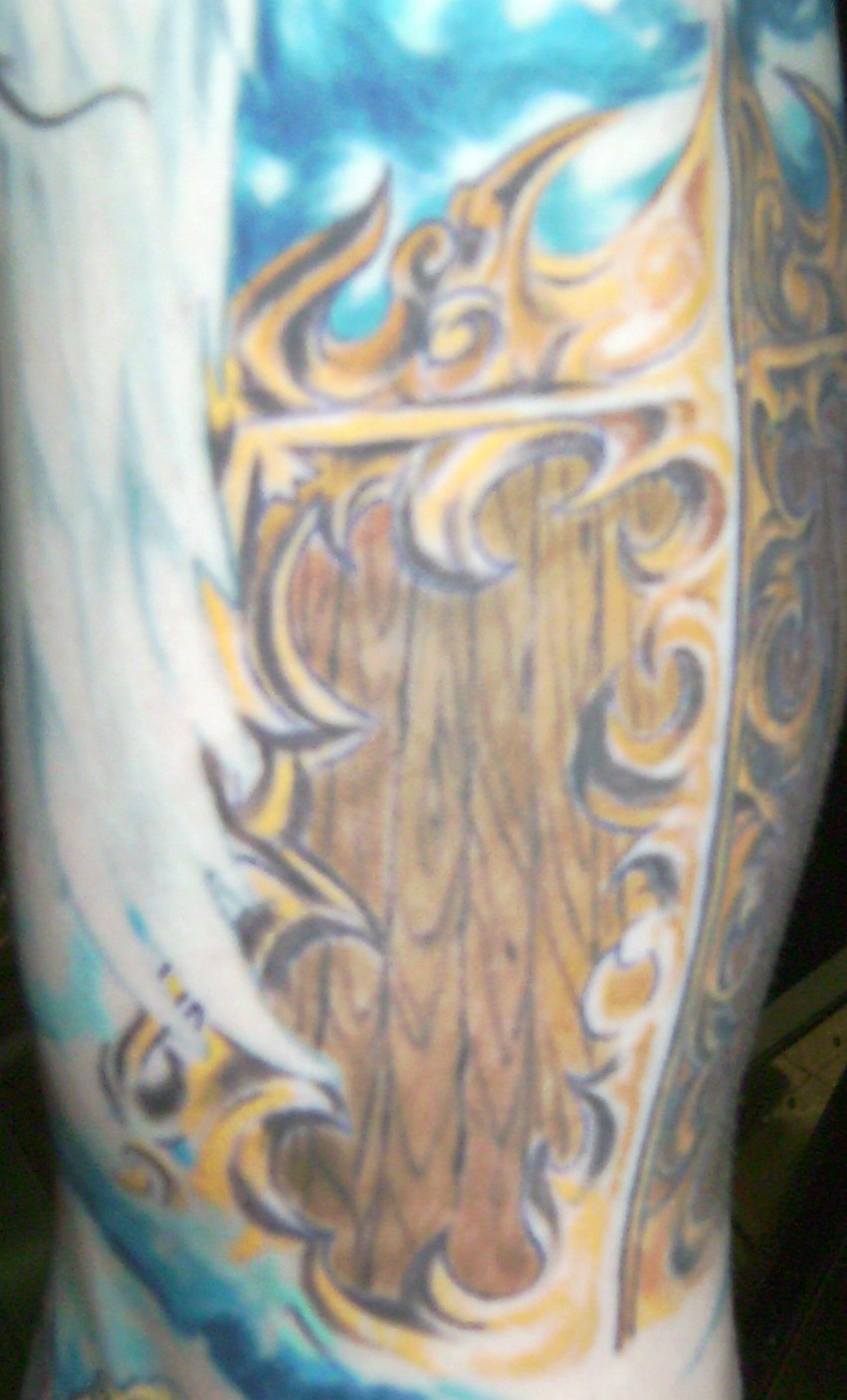 Gates Of Heaven And Hell Tattoo