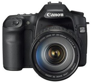 Canon EOS 40D 10.1MP Digital SLR Camera with EF 28-135mm