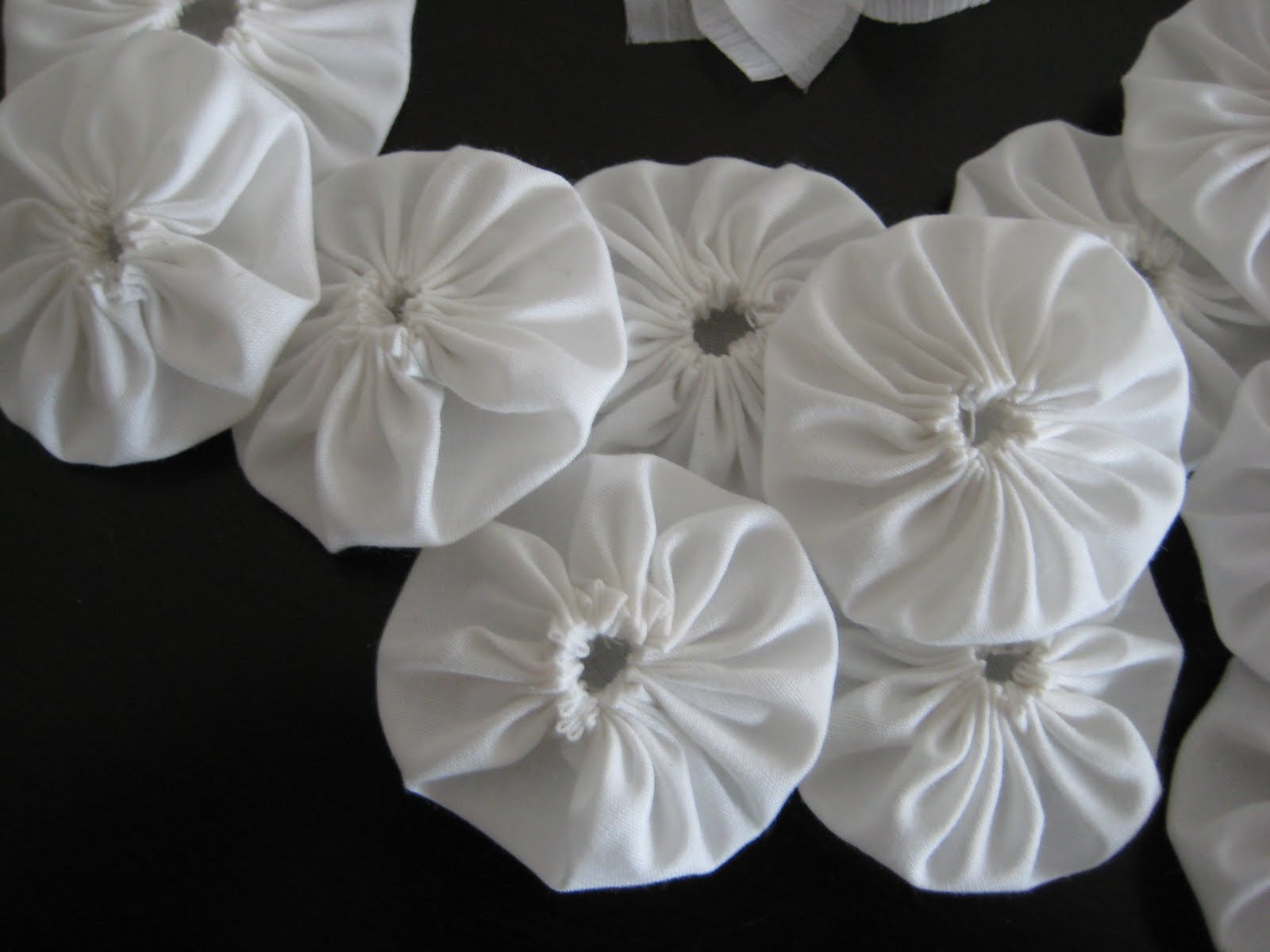 fabric manipulation flowers