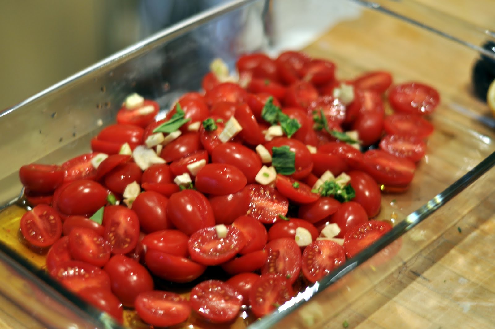 Comfort Foodie Roasted Grape Tomato Sauce