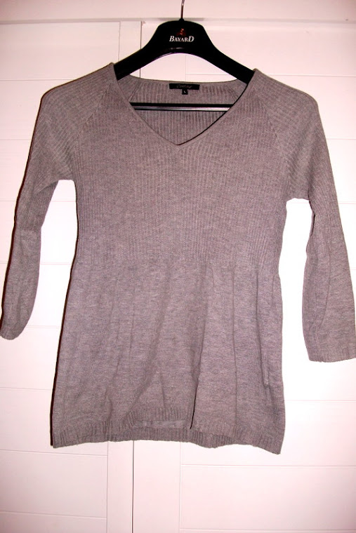 Pull gris Carling Taille M-L 10€
