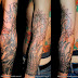 Horimitsu TATTOO work today 野ざらし