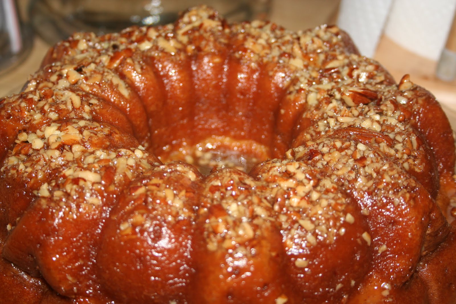 Crab Lasagna Rolls baked in Shrimp Alfredo Sauce and Speedy Hazelnut