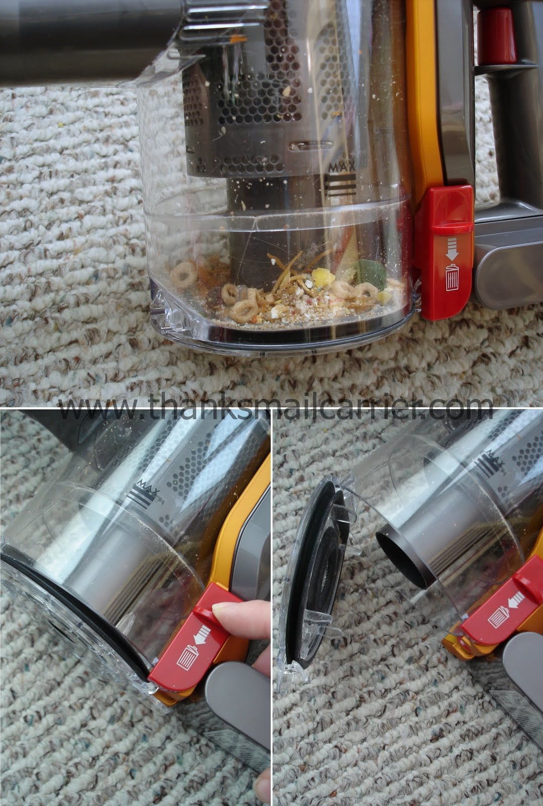 Thanks, Mail Carrier Checking Our List Dyson DC31 Handheld Vacuum