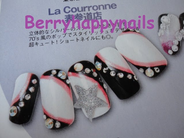 I had a couple of stuff that inspired another nail art design: