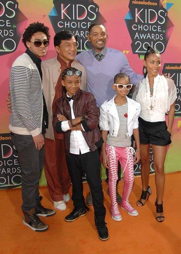 will smith and family photos. Jackie Chan With Will Smith,