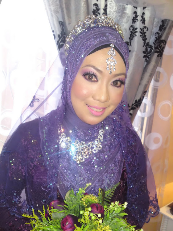 Rona Purple ,Arabian Hijab