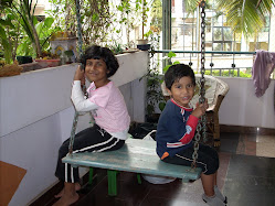 Swinging times at the landlord's house that the kids treat as second home