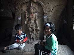 Lakshmi idol at destryed temple