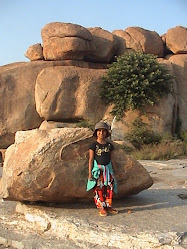 Rock pile on the way to Vithala temple