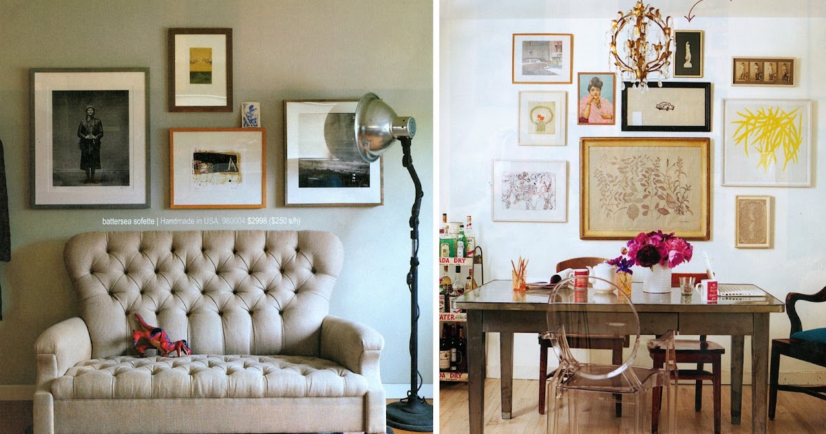 stephmodo Grouping Frames on a Wall